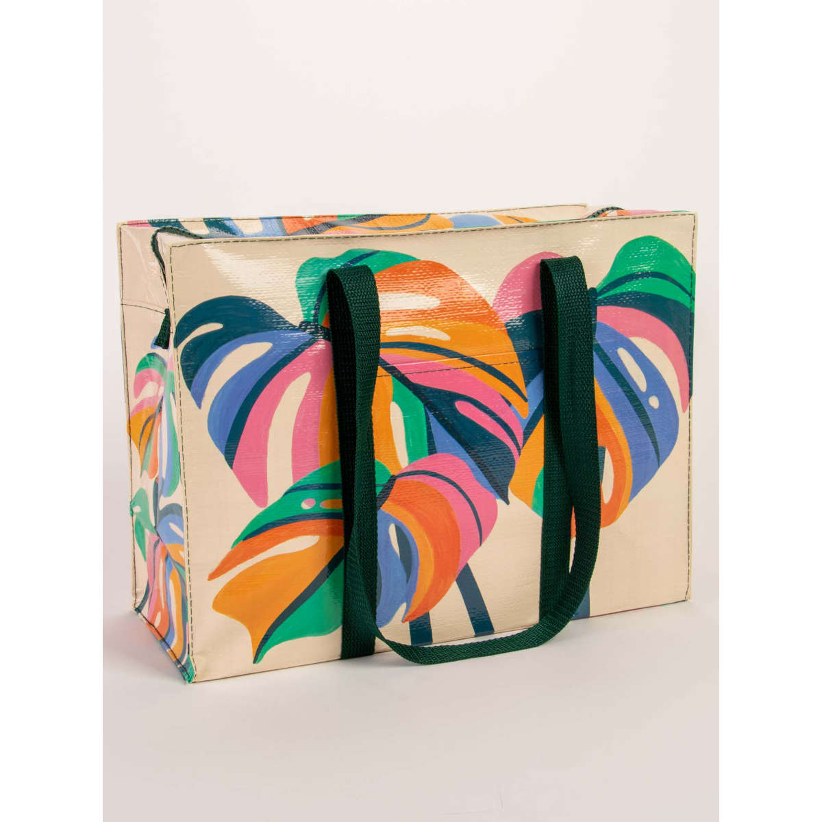 Blue Q Monstera Leaf Shoulder Tote