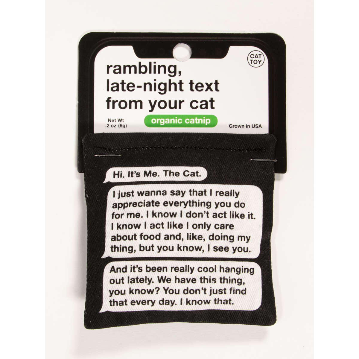 Blue Q Rambling Text from your Cat