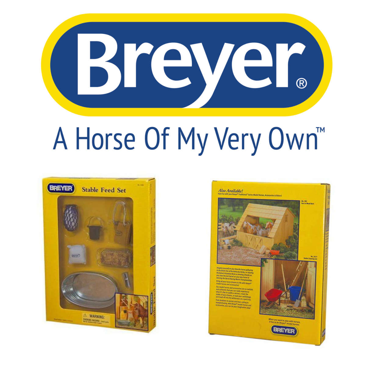 Breyer Stable Feeding Set