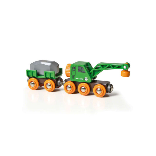 Brio Clever Crane Wagon