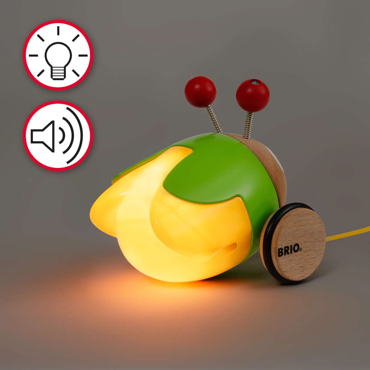 Brio Play & Learn Pull Along Firefly
