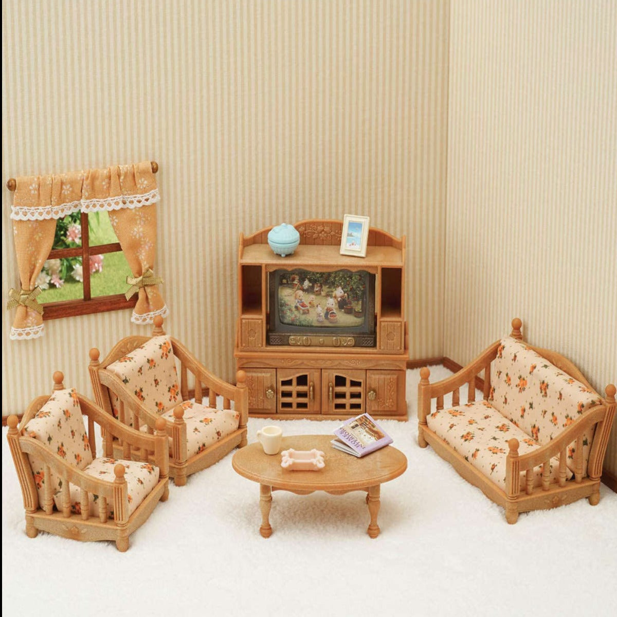 Calico Critters Comfy Living Room Set