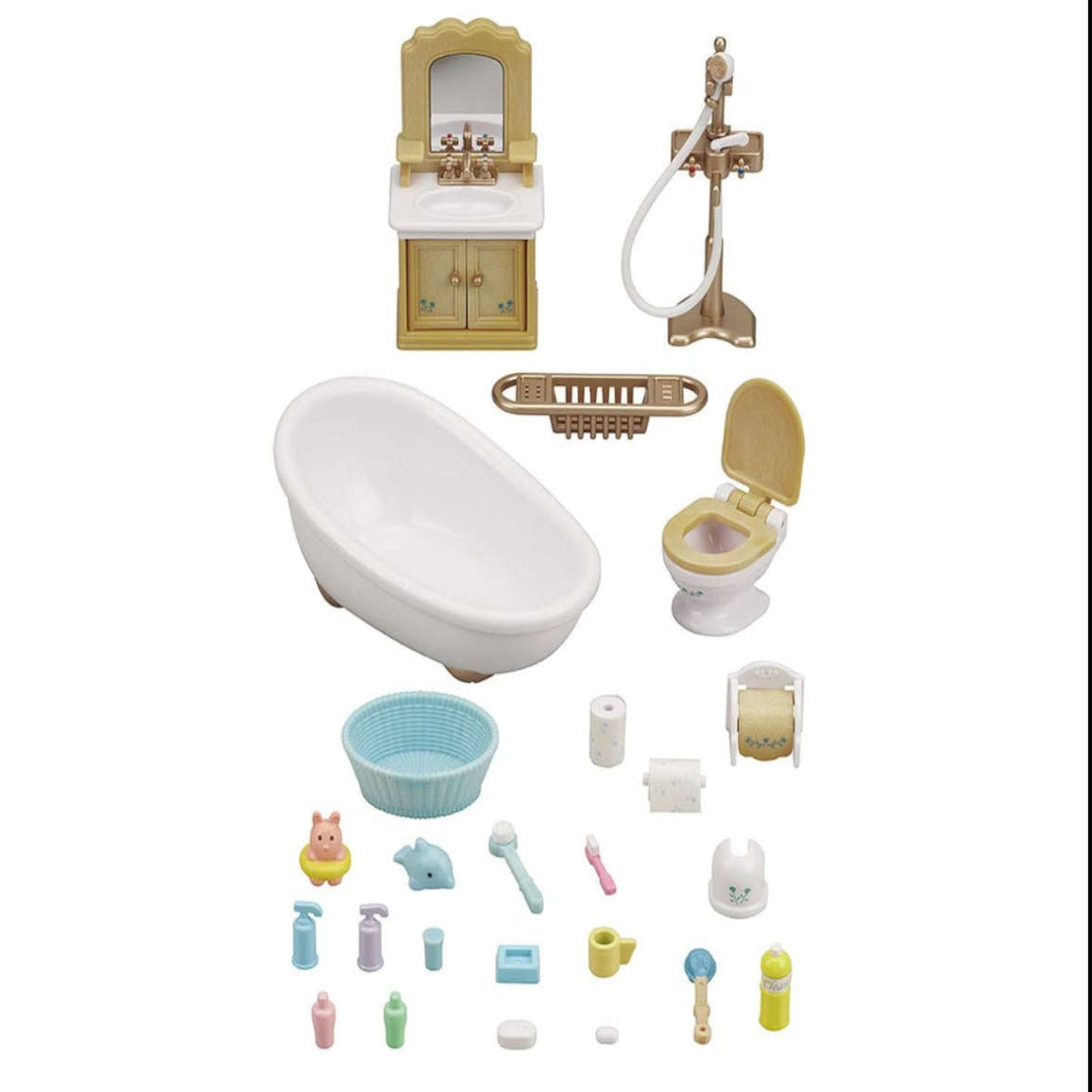 Calico Critters Country Bathroom Set