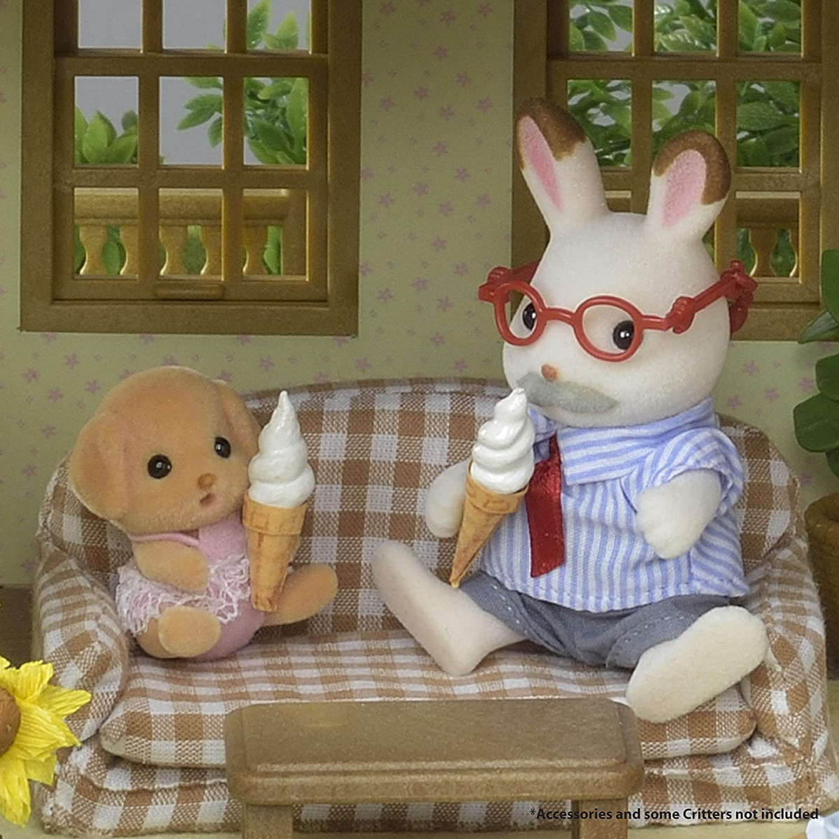 Calico Critters Hopscotch Rabbit Grandparents