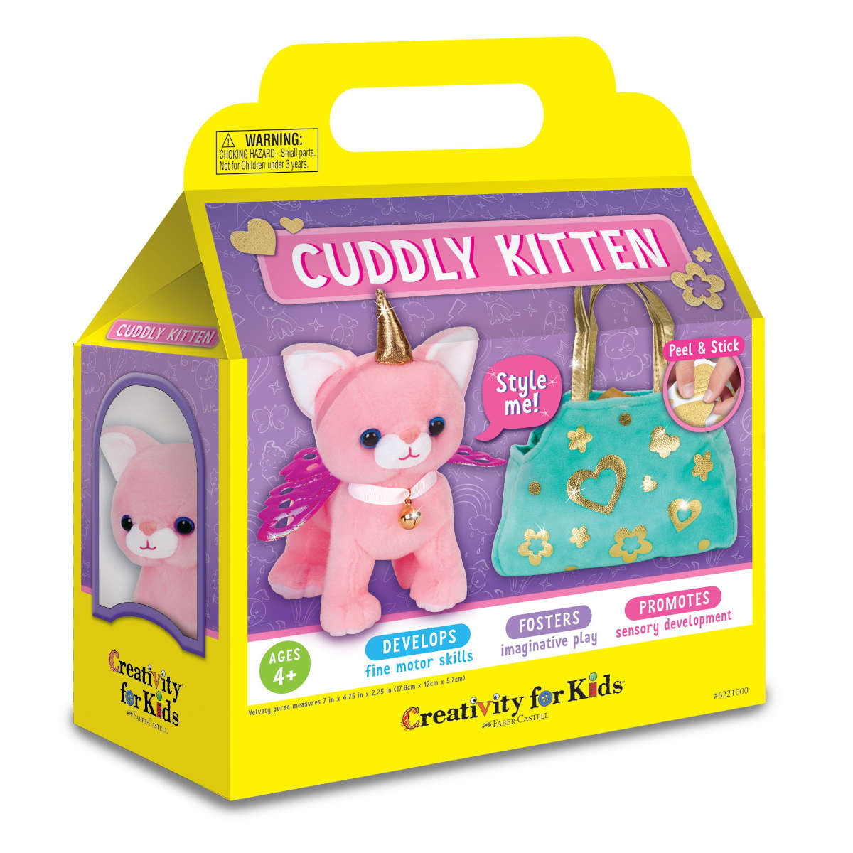 Creativity For Kids Cuddly Kitten Purse