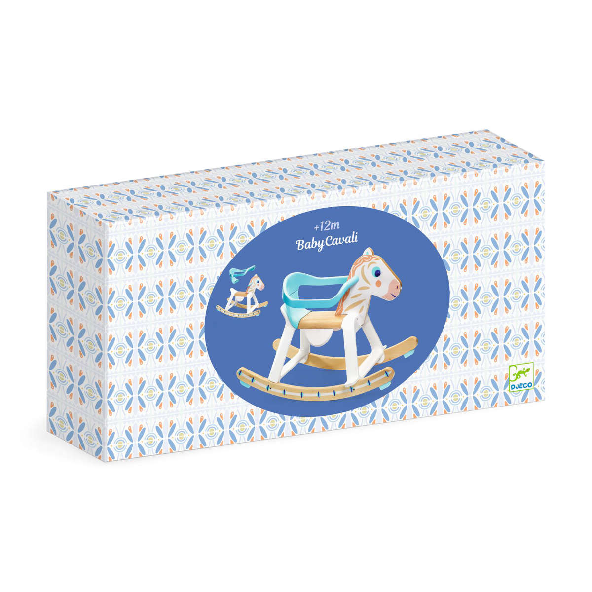 Djeco Baby Cavali White Rocking Horse