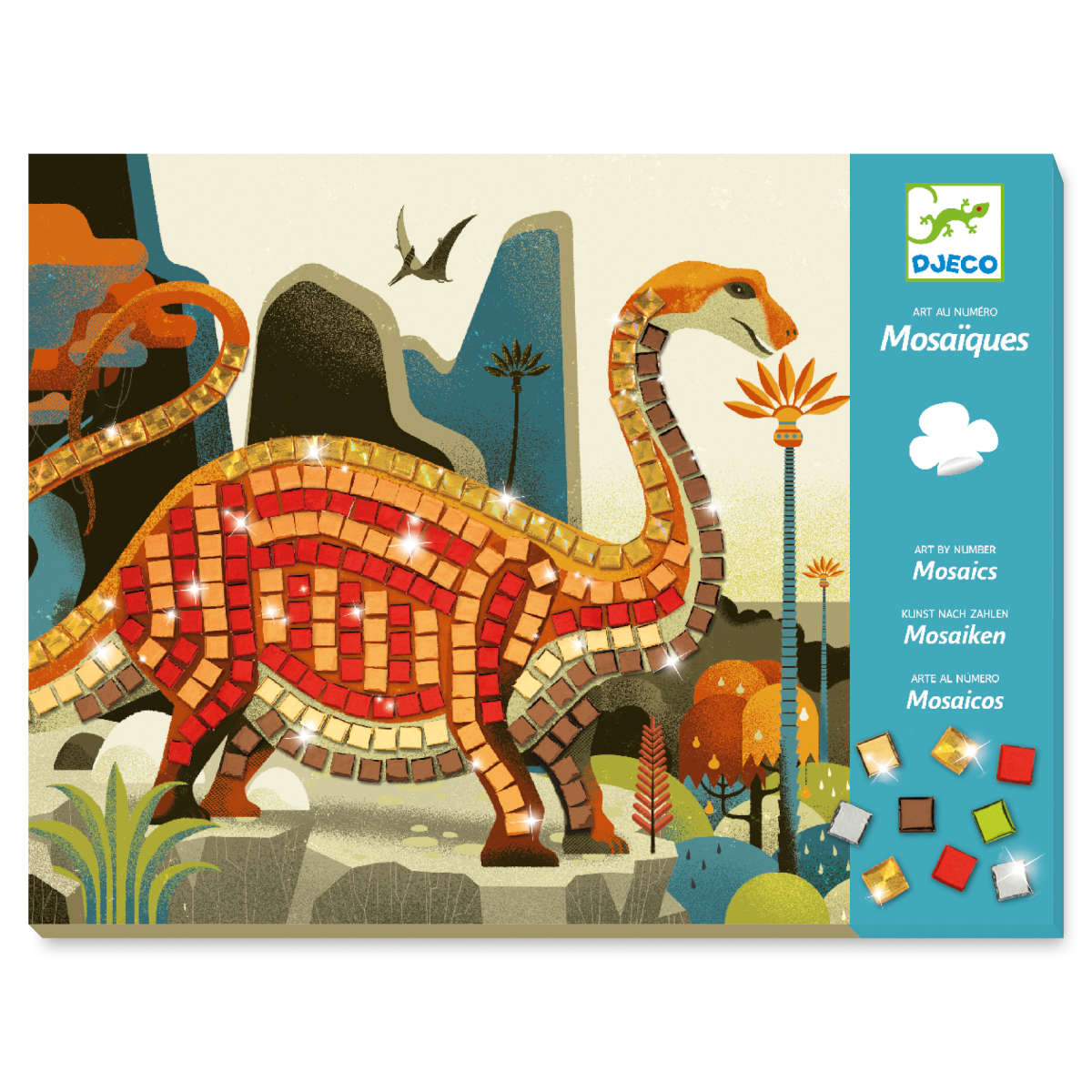 Djeco Dinosaurs Mosaics