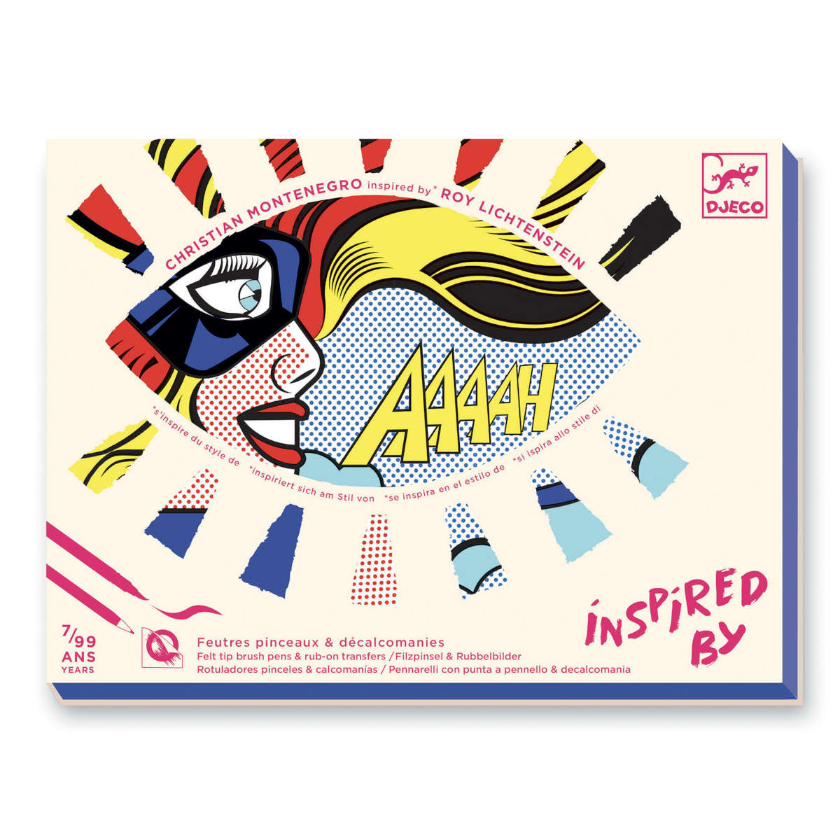 Djeco Super Hero Transfer Kit