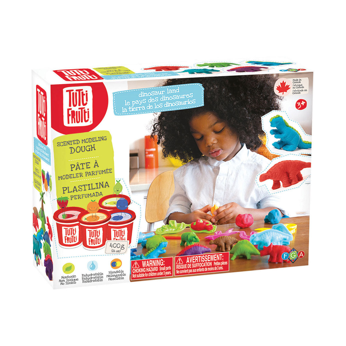 Tutti Frutti Scented Dough - Dinosaur Land