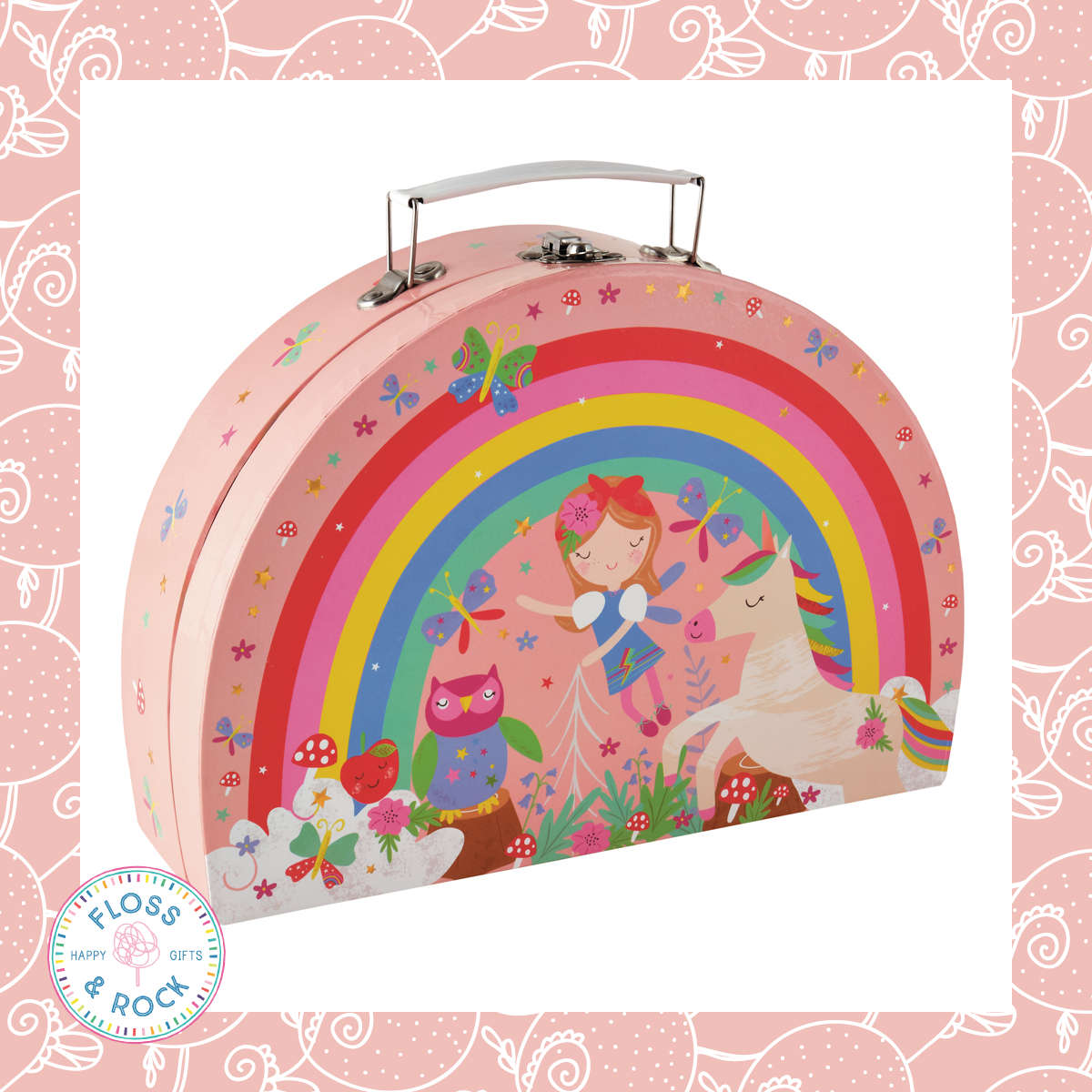Floss & Rock Tin Tea Set Rainbow Fairy