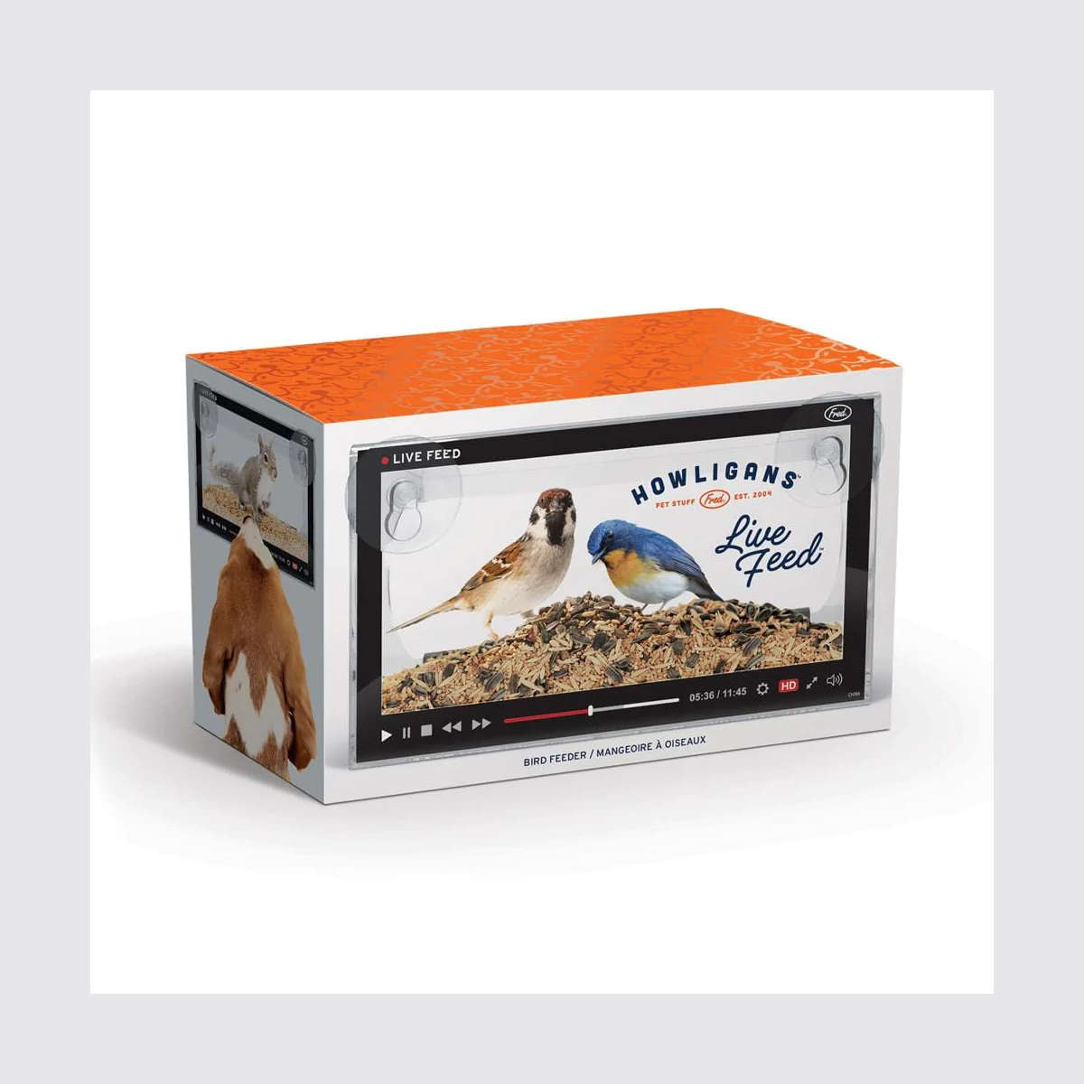 Fred Live Feed Bird Feeder