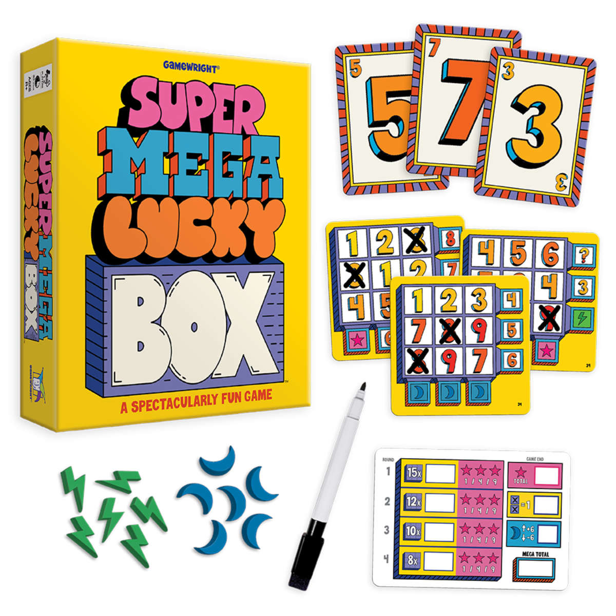 Super Mega Lucky Box by Gamewright