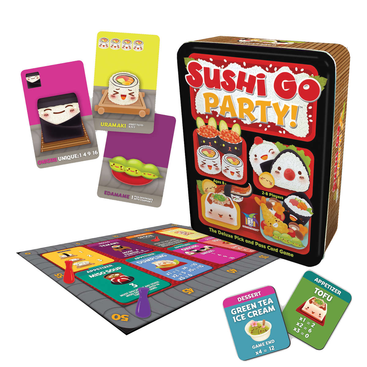 Gamewright Sushi Go Party