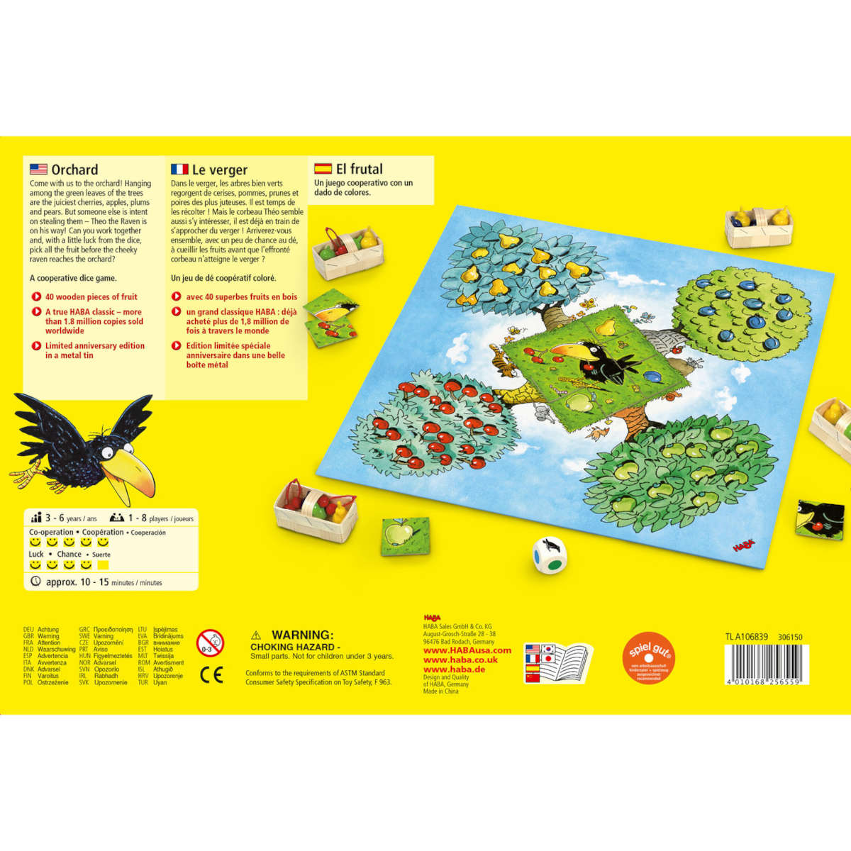 Haba Orchard 35th Anniversary Edition in Collectors Tin