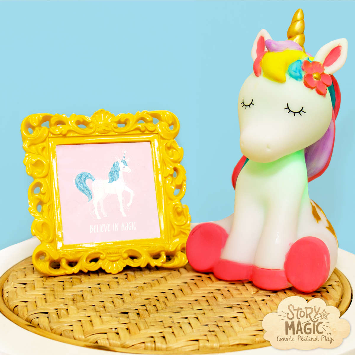 Story Magic PYO Light-Up Unicorn by Horizon Group, USA