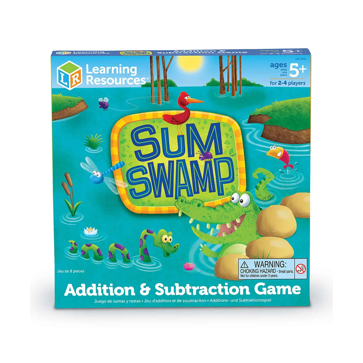 Learning Resources Sum Swamp Addition & Subtraction Game
