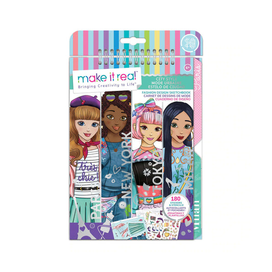Make It Real Fashion Design Sketchbook City Style