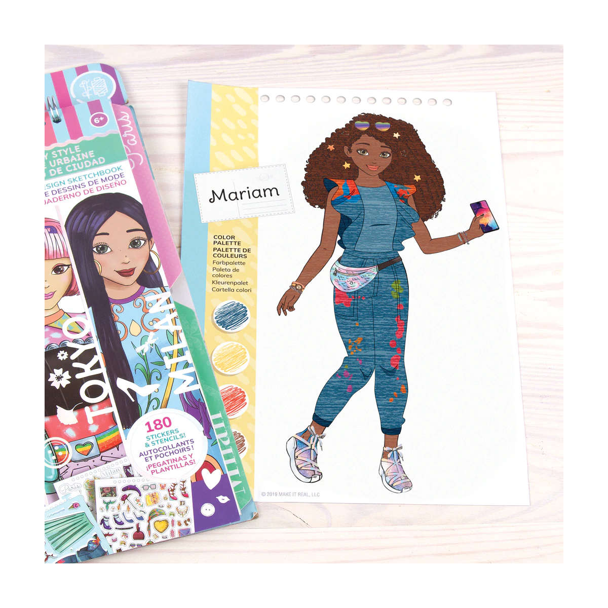 Make It Real Fashion Design Sketchbook City Style
