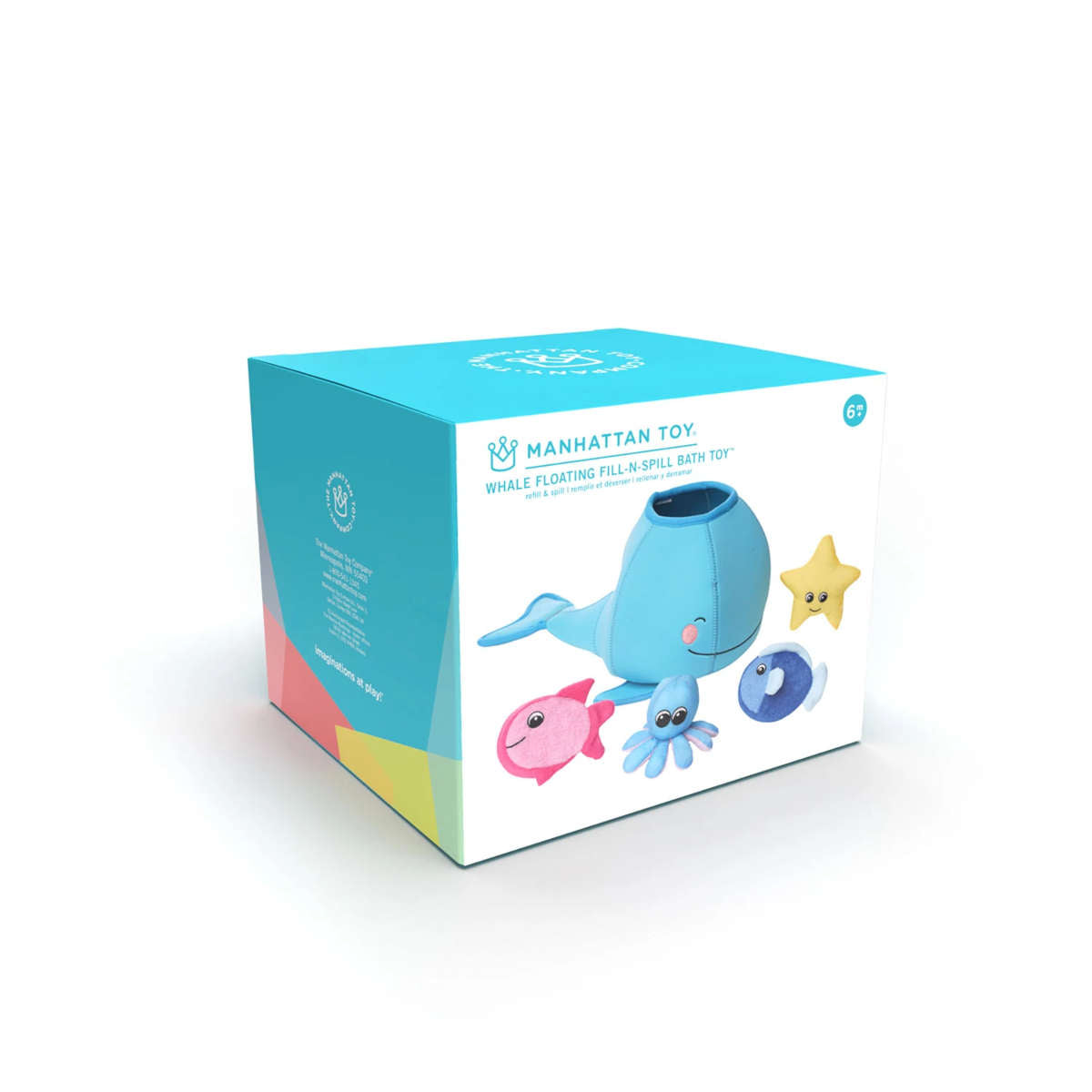 Manhattan Toy Company Whale Floating Fill n Spill