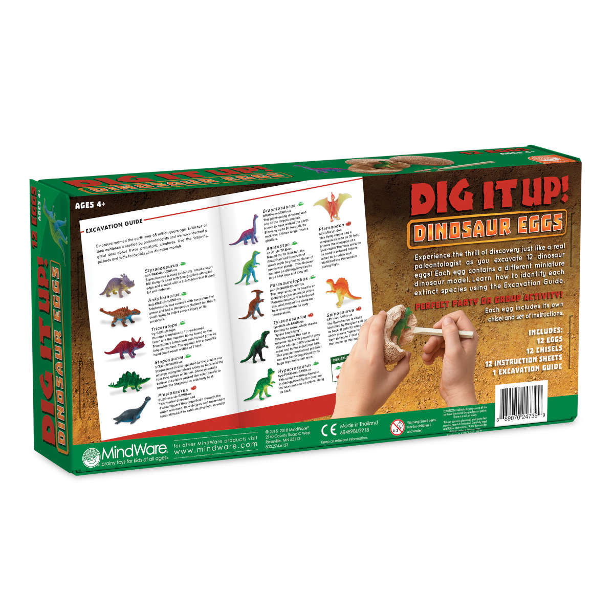 Mindware Dig It Up! Dinosaur Eggs