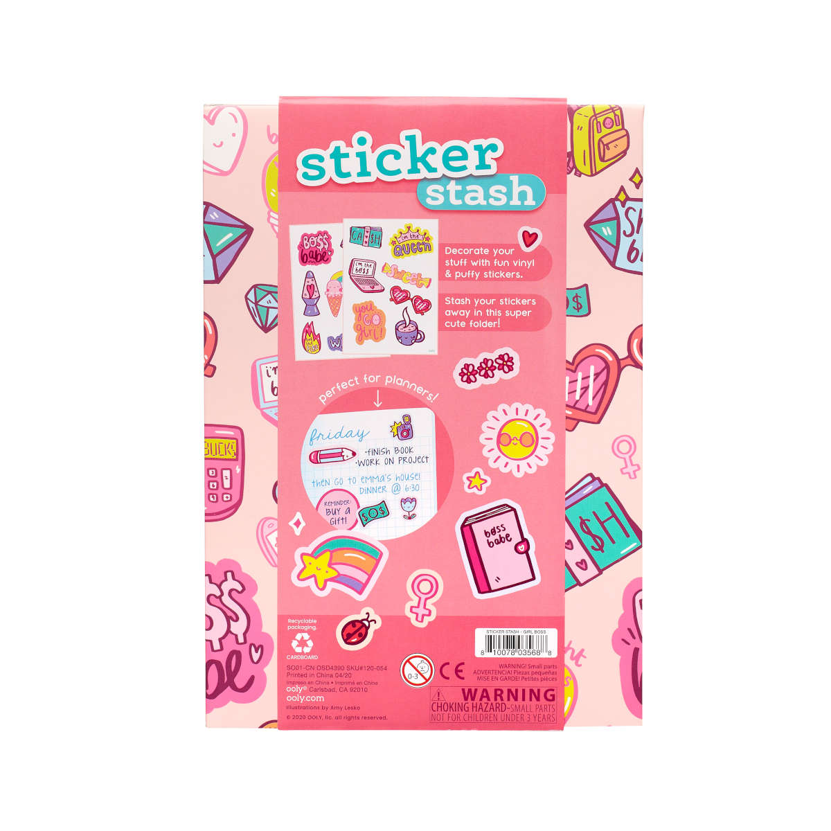 Ooly Sticker Stash Girl Boss