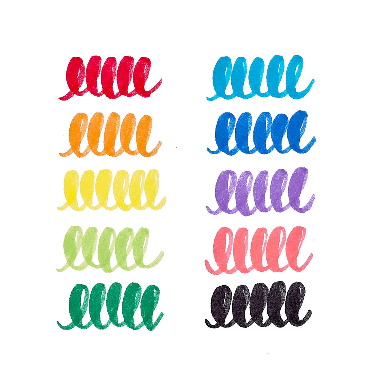ooly Big Bright Brush Markers