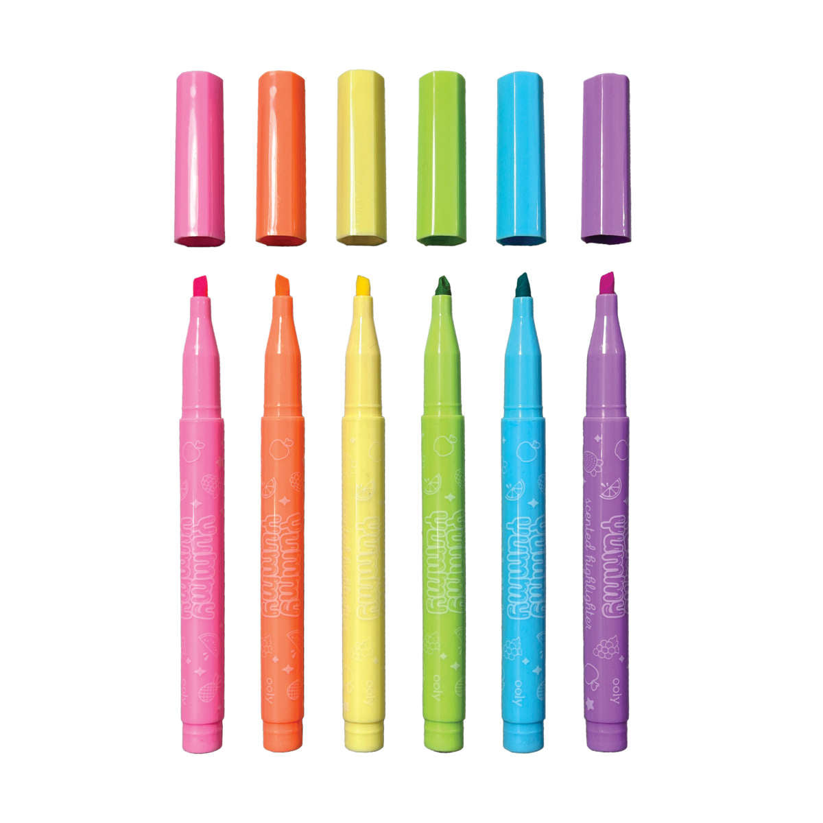 Ooly Yummy Yummy Highlighters Pastel Hues