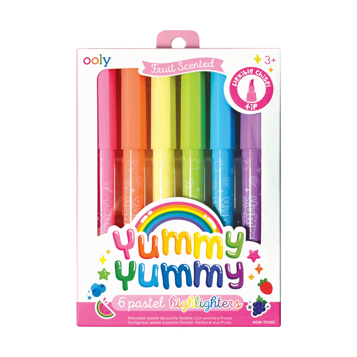 Ooly Yummy Yummy Highlighters Pastel Hues