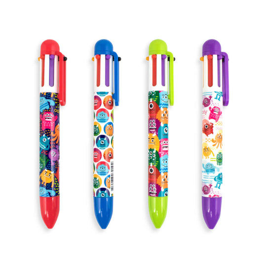 Ooly Monster 6 click multi colored pens