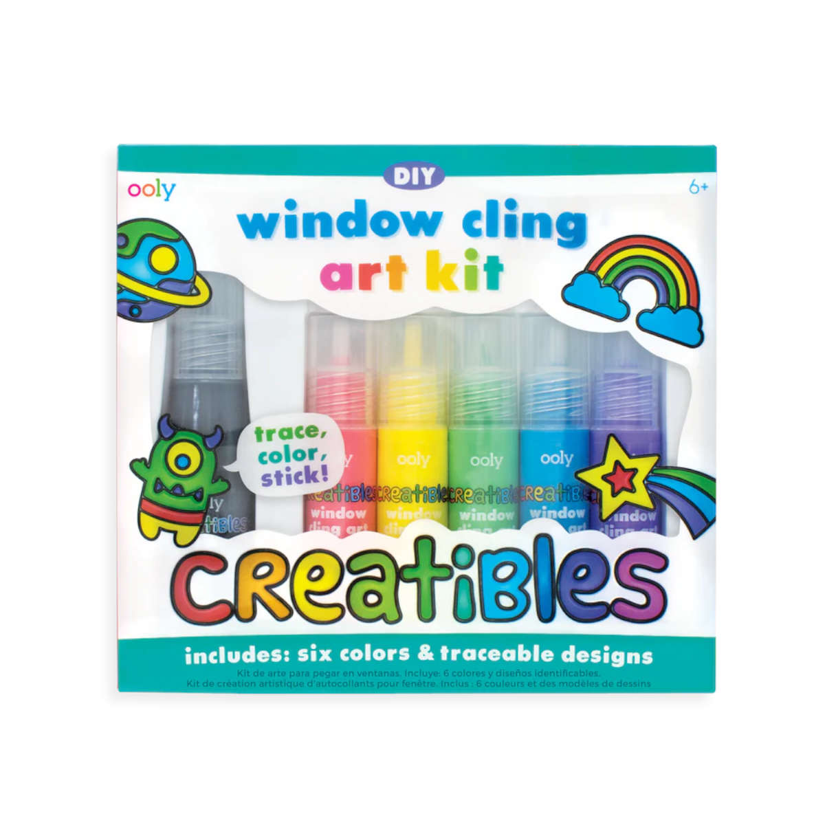 Ooly Creatibles DIY Window Cling Art Kit