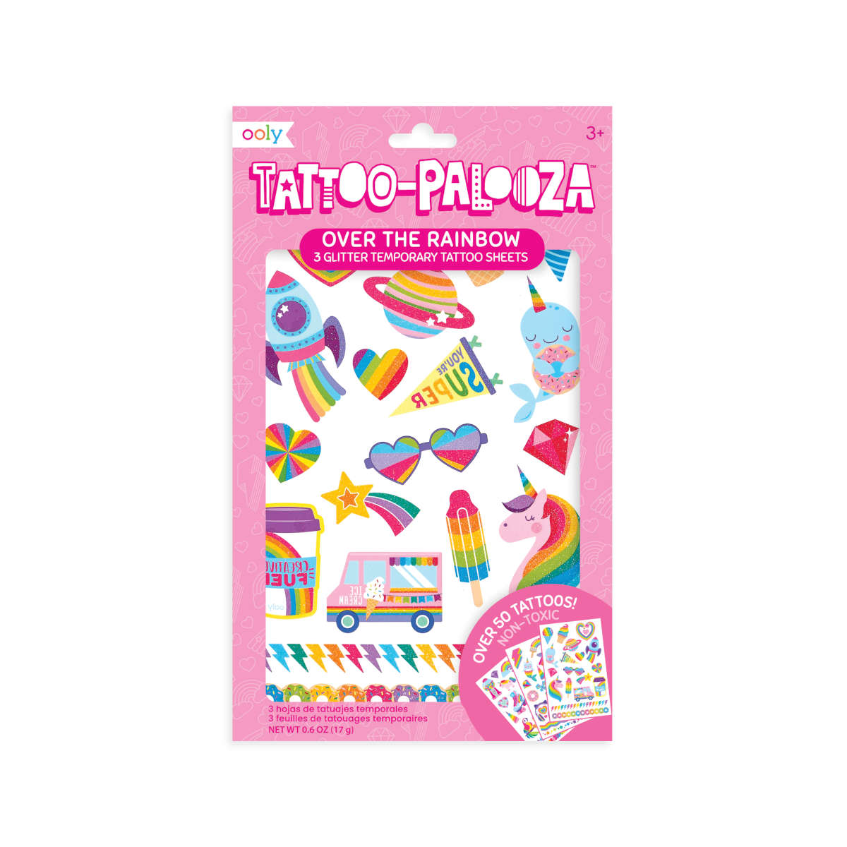 Ooly Tattoo Palooza Over the Rainbow