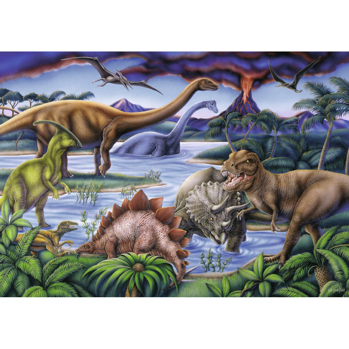Ravensburger Dinosaur Playground 25 pc puzzle