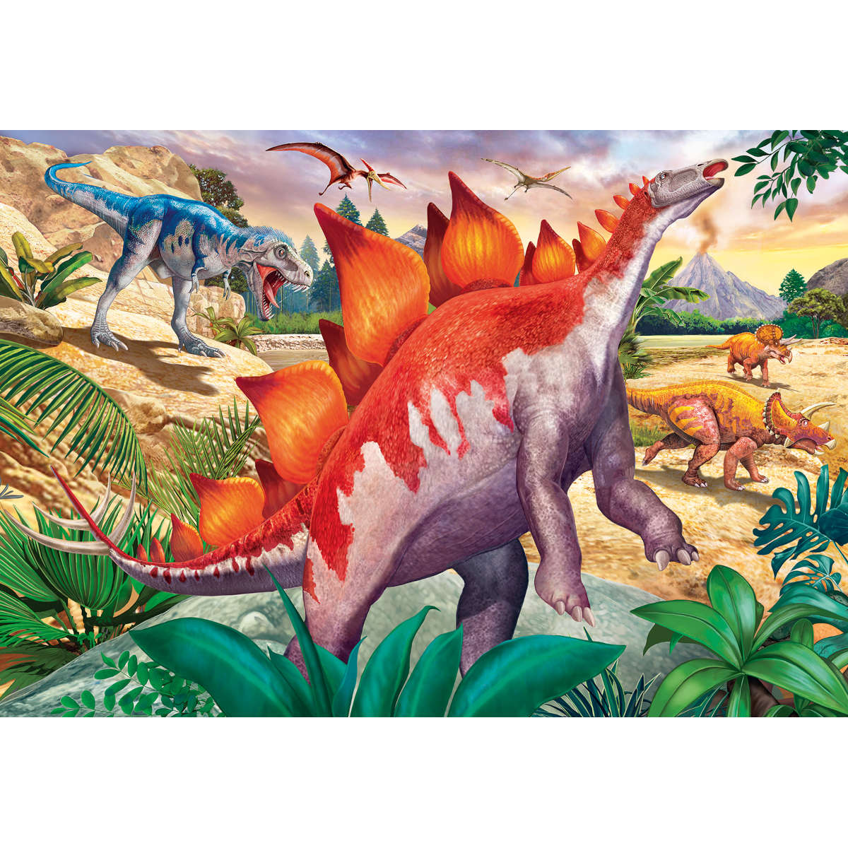 Ravensburger Jurassic Wildlife 2 x 24 pc puzzle