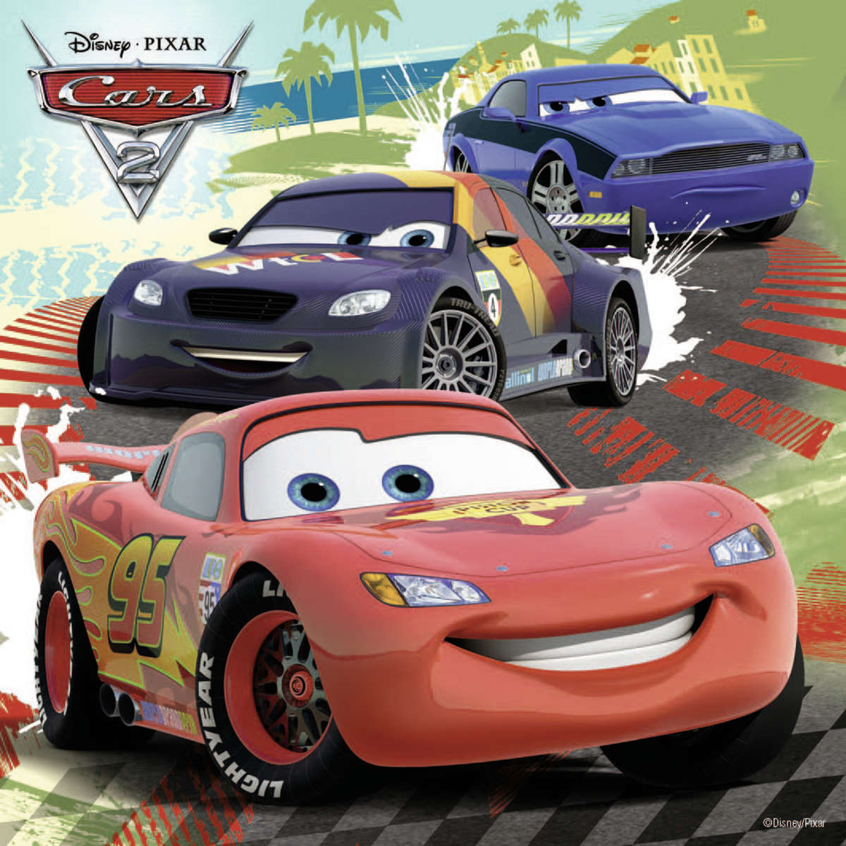 Ravensburger Worldwide Adventure Racing 3 x 49 pc puzzle