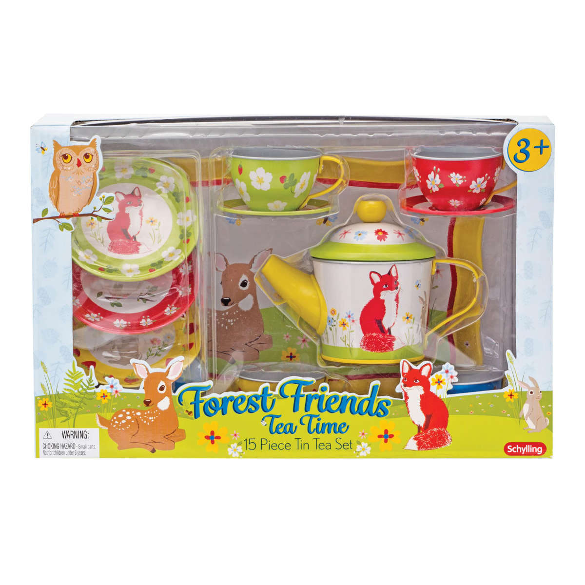 Schylling Forest Friends Tea Set