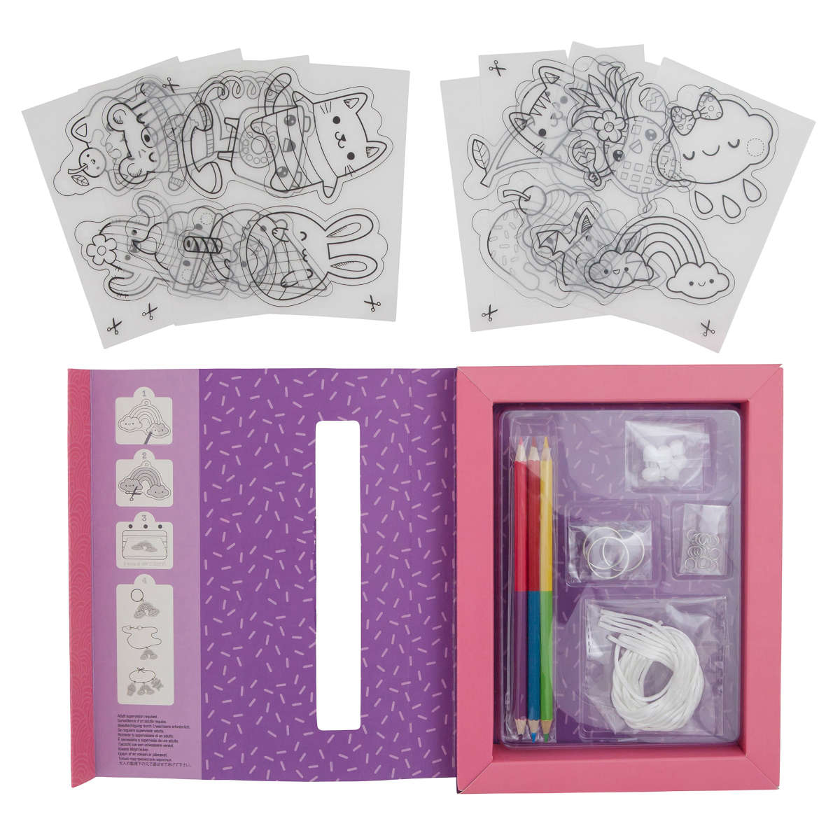 Schylling Tiger Tribe Shrinkies Sweet Treats