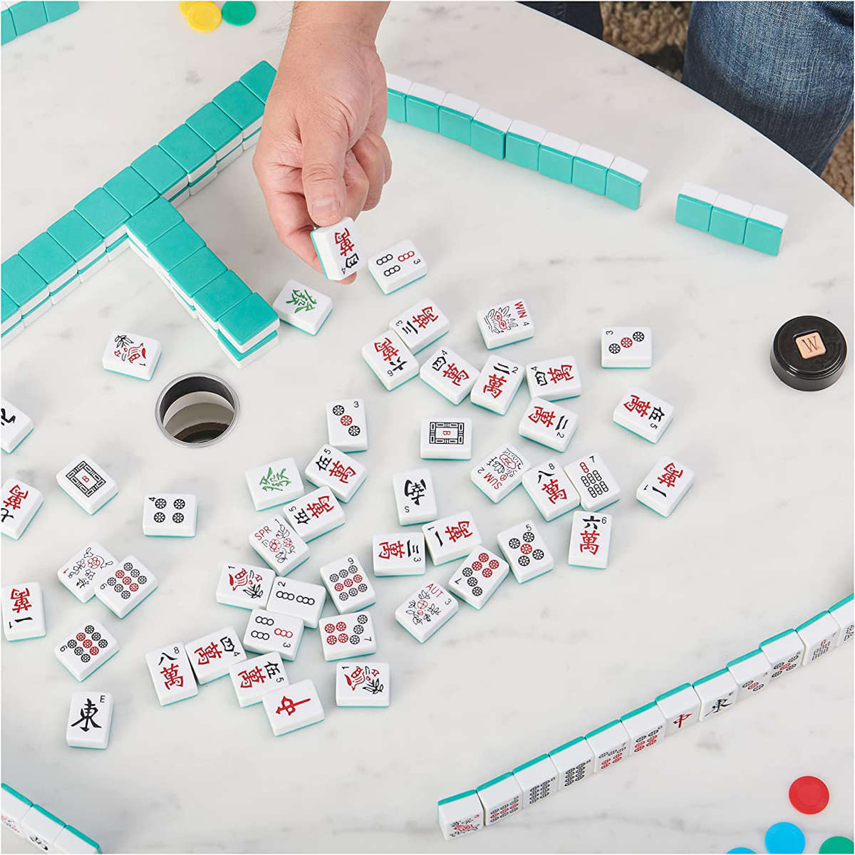 Spin Master Deluxe Mahjong Tiles Classic Game