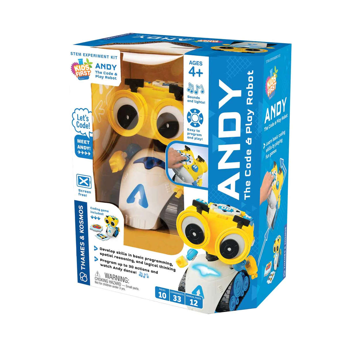 Thames & Kosmos Andy The Code & Play Robot
