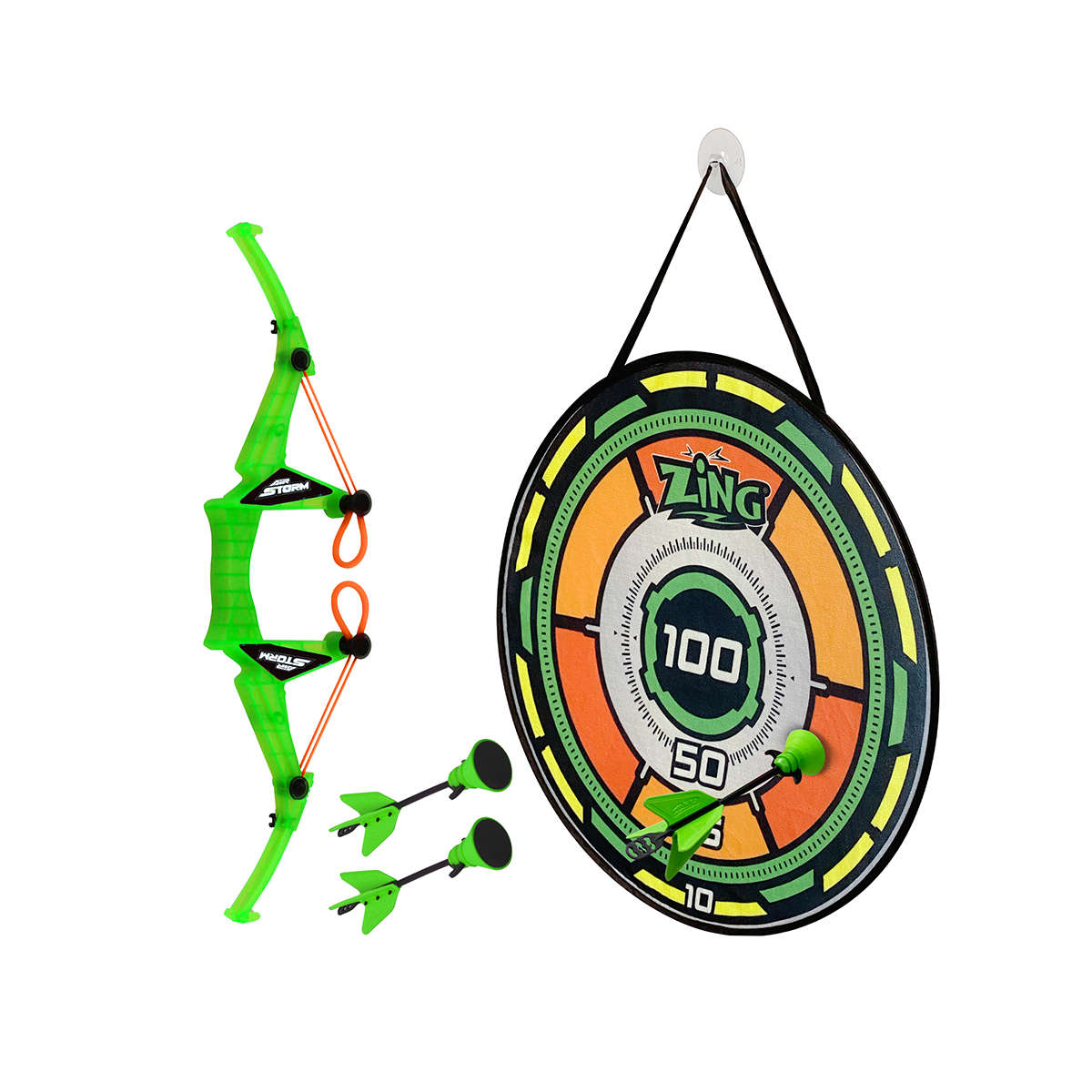 Zing Air Storm Bullz Eye Bow with Target