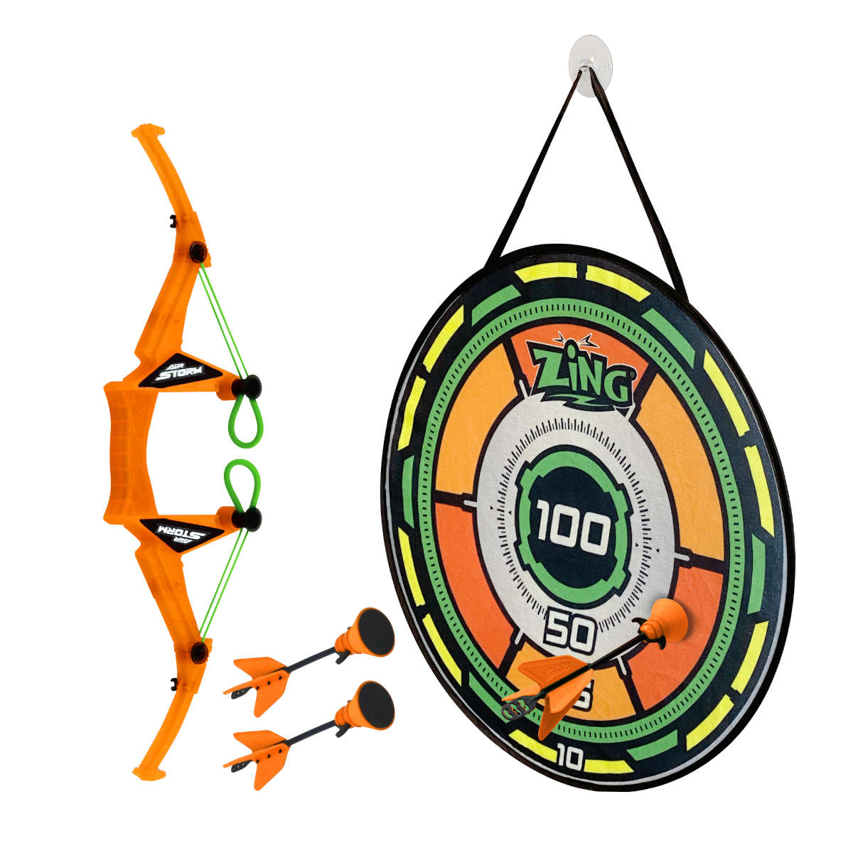 Zing Air Storm Bullz Eye Bow with Target