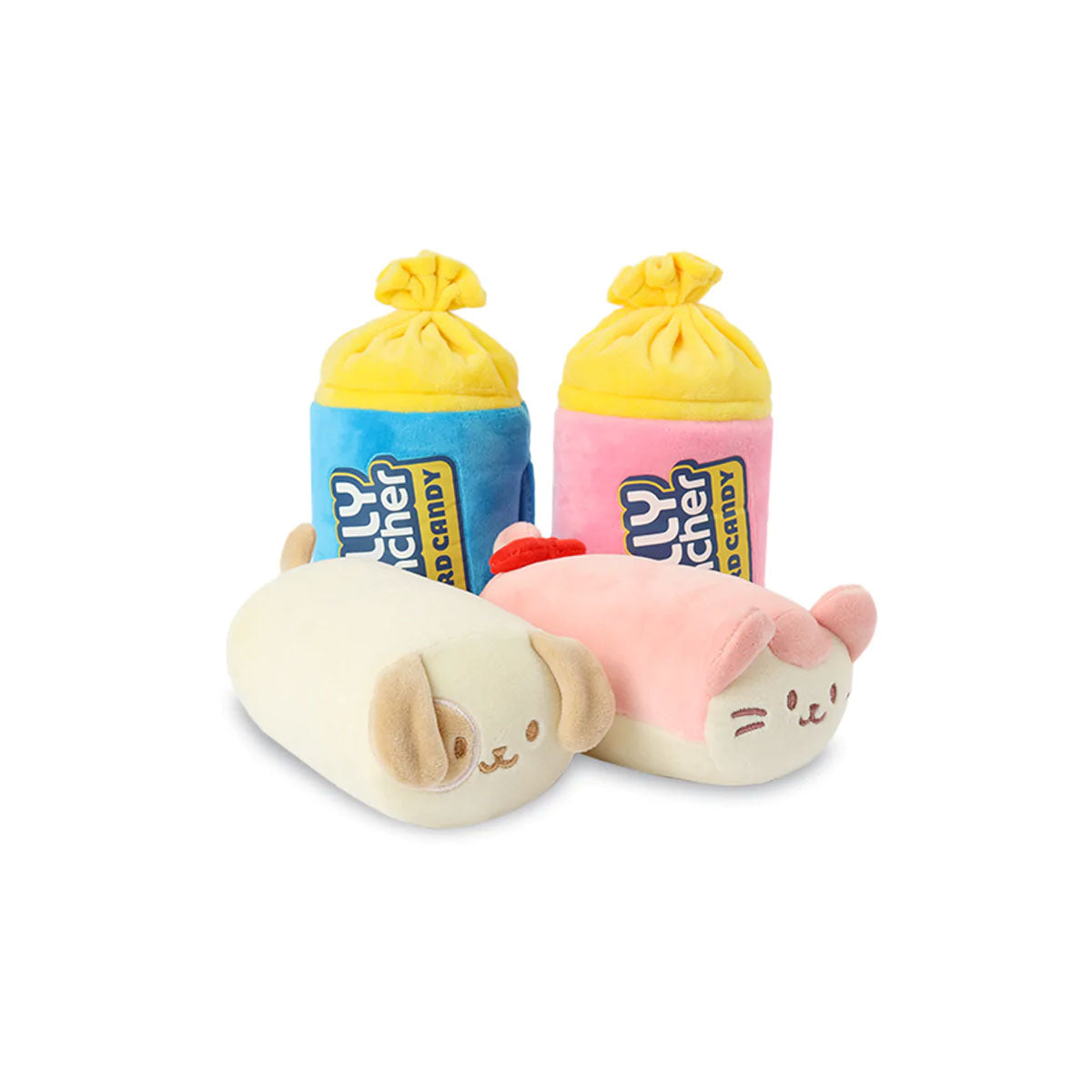 AniRollz Small Jolly Rancher 6" Plush Kittiroll and Puppiroll