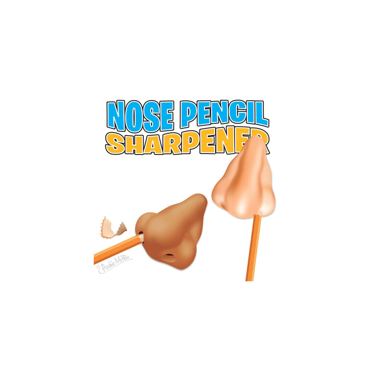 Archie McPhee Nose Pencil Sharpener