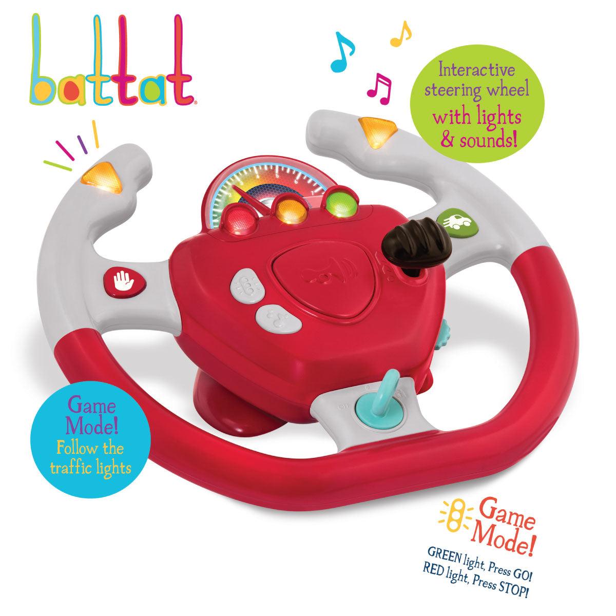 Battat Geared to Steer Driving Wheel