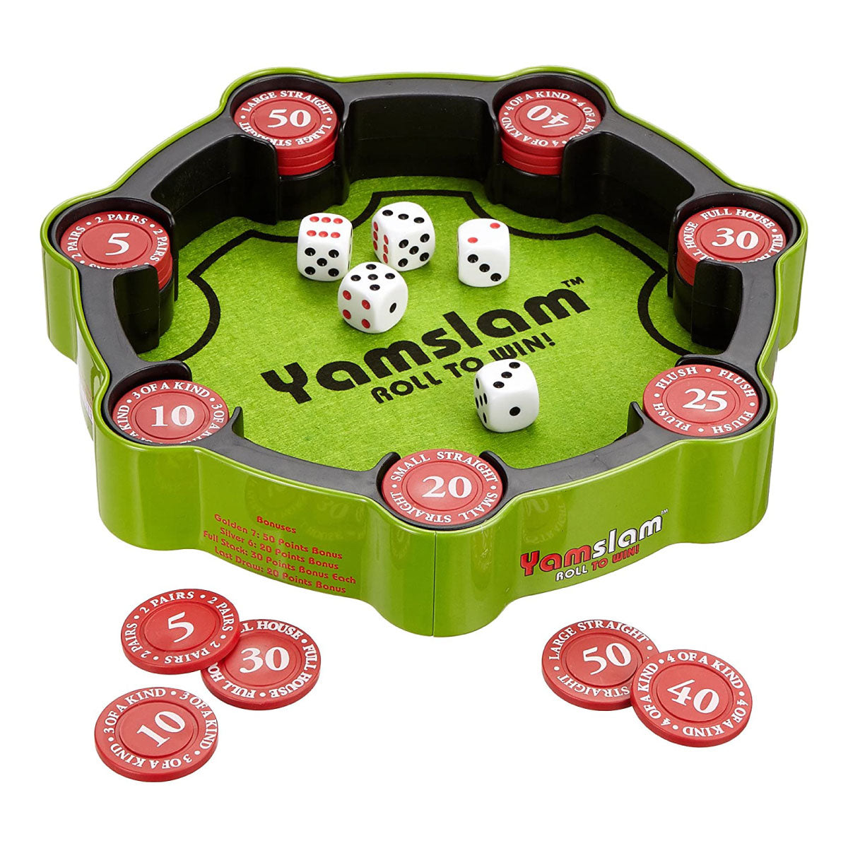 Yamslam Dice Game from Blue Orange