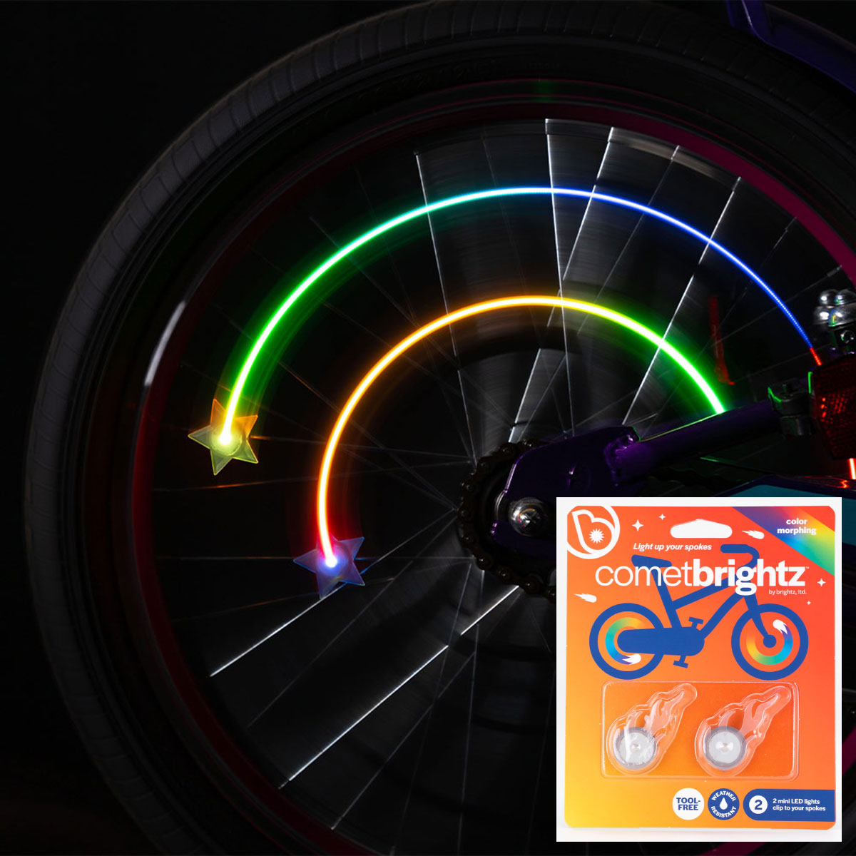 Brightz CometBrightz Shaped Spoke Lights