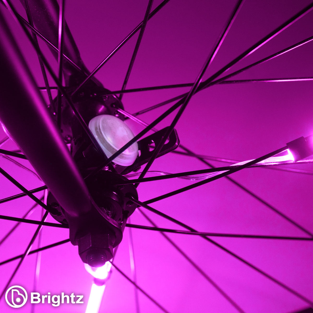 Spin Brightz Solid Color Spoke Lights battery installation