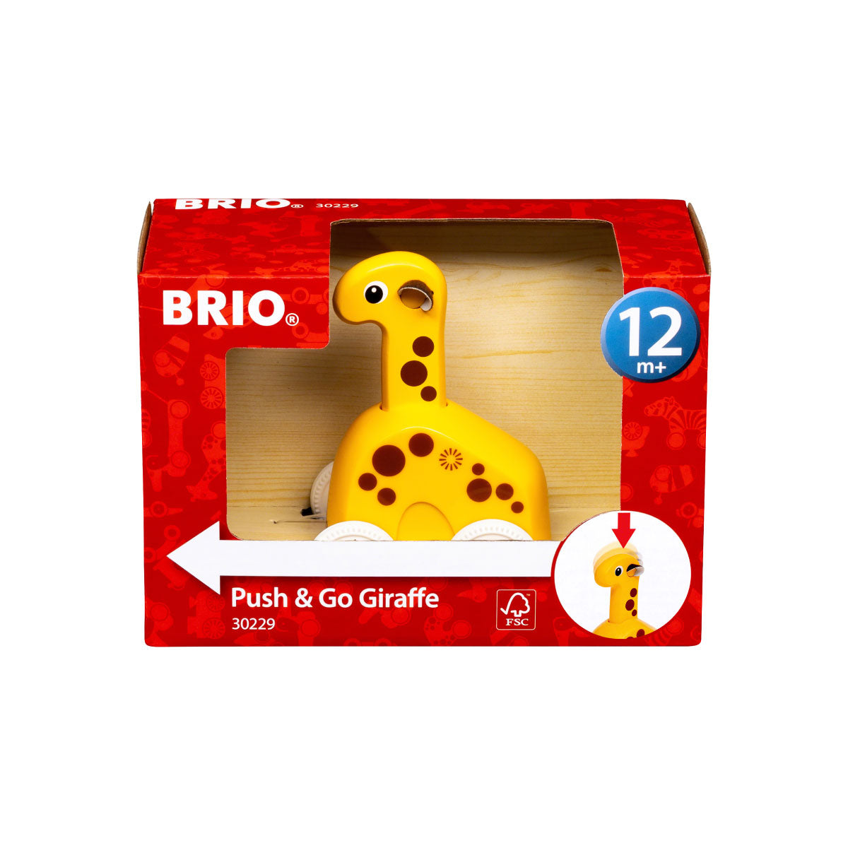 Brio Push & Go Giraffe