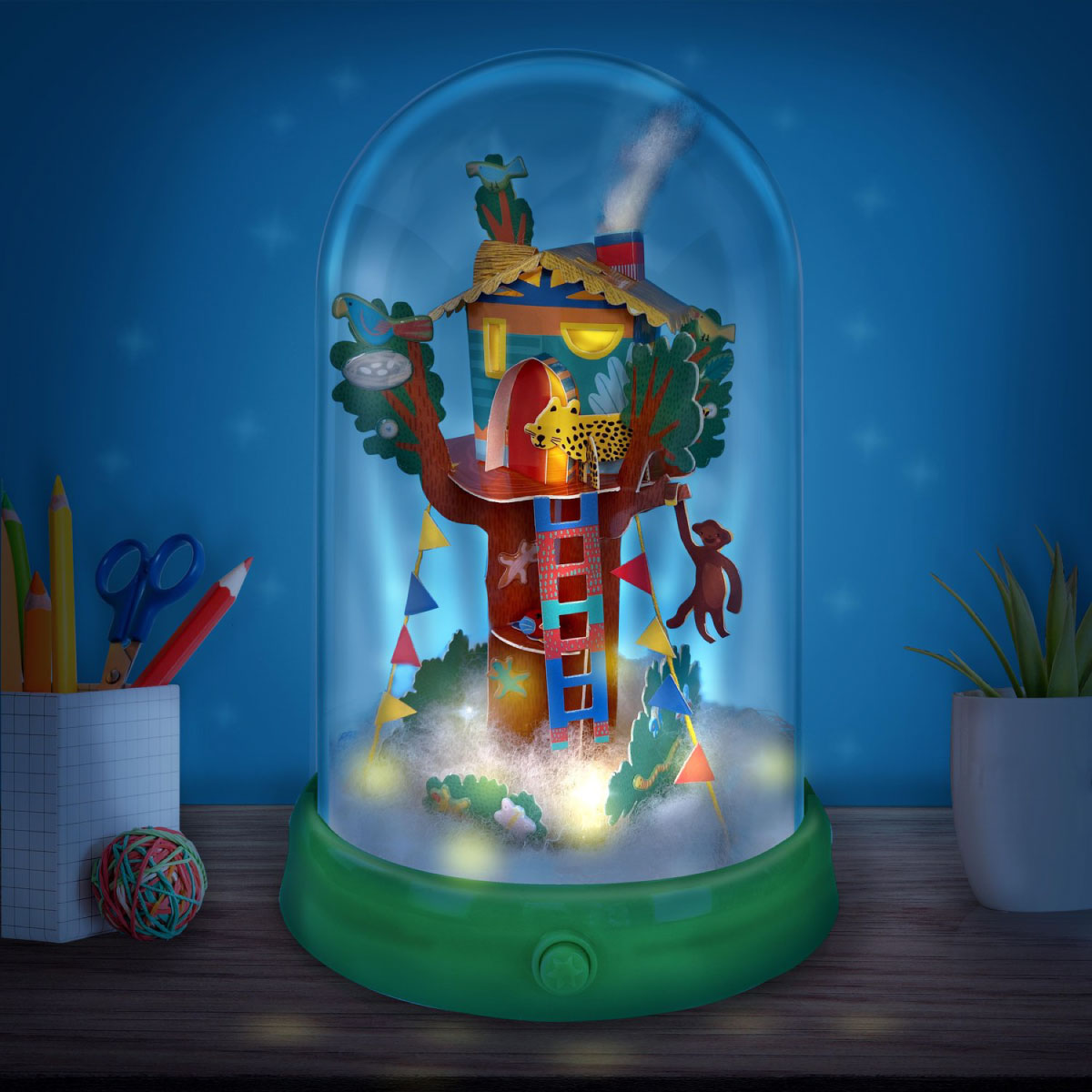 DIY Dream Jars - Jungle Tree House