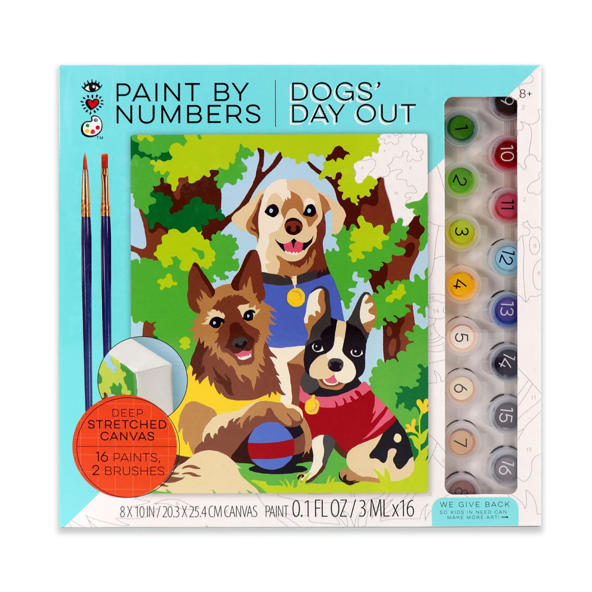 iHeartArt Paint By Numbers - Dog’s Day Out
