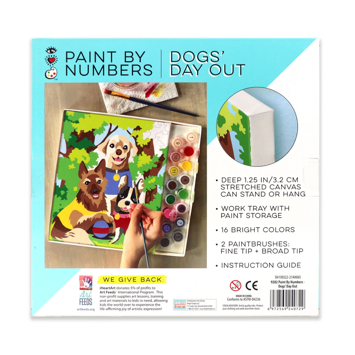 iHeartArt Paint By Numbers - Dog’s Day Out